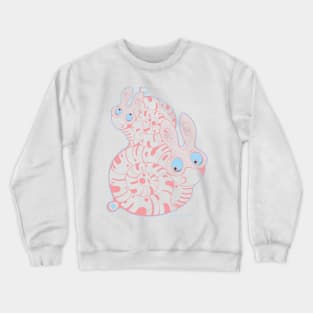 8 Snails / pink edition Crewneck Sweatshirt